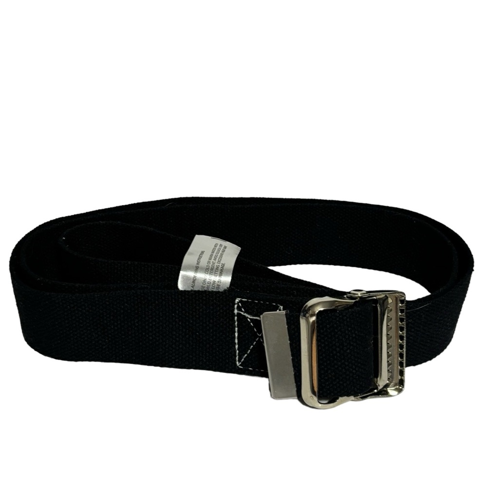 Medline MDT821203BL Black  Gait Transfer Belt With metal buckle LIKE NEW OR NEW